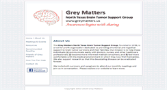 Desktop Screenshot of greymatters.us